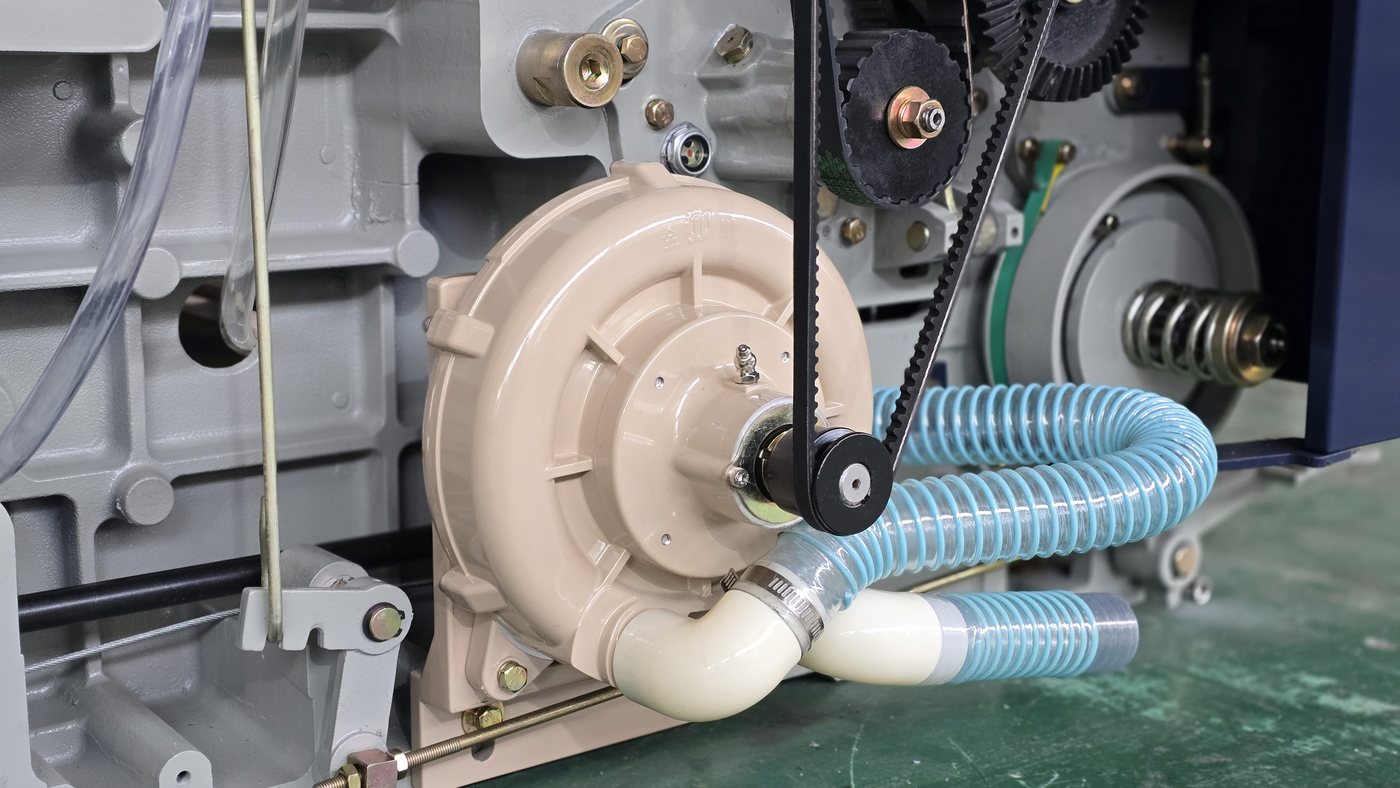 Aluminum-alloy water-suction blower on JTM-508 water jet loom