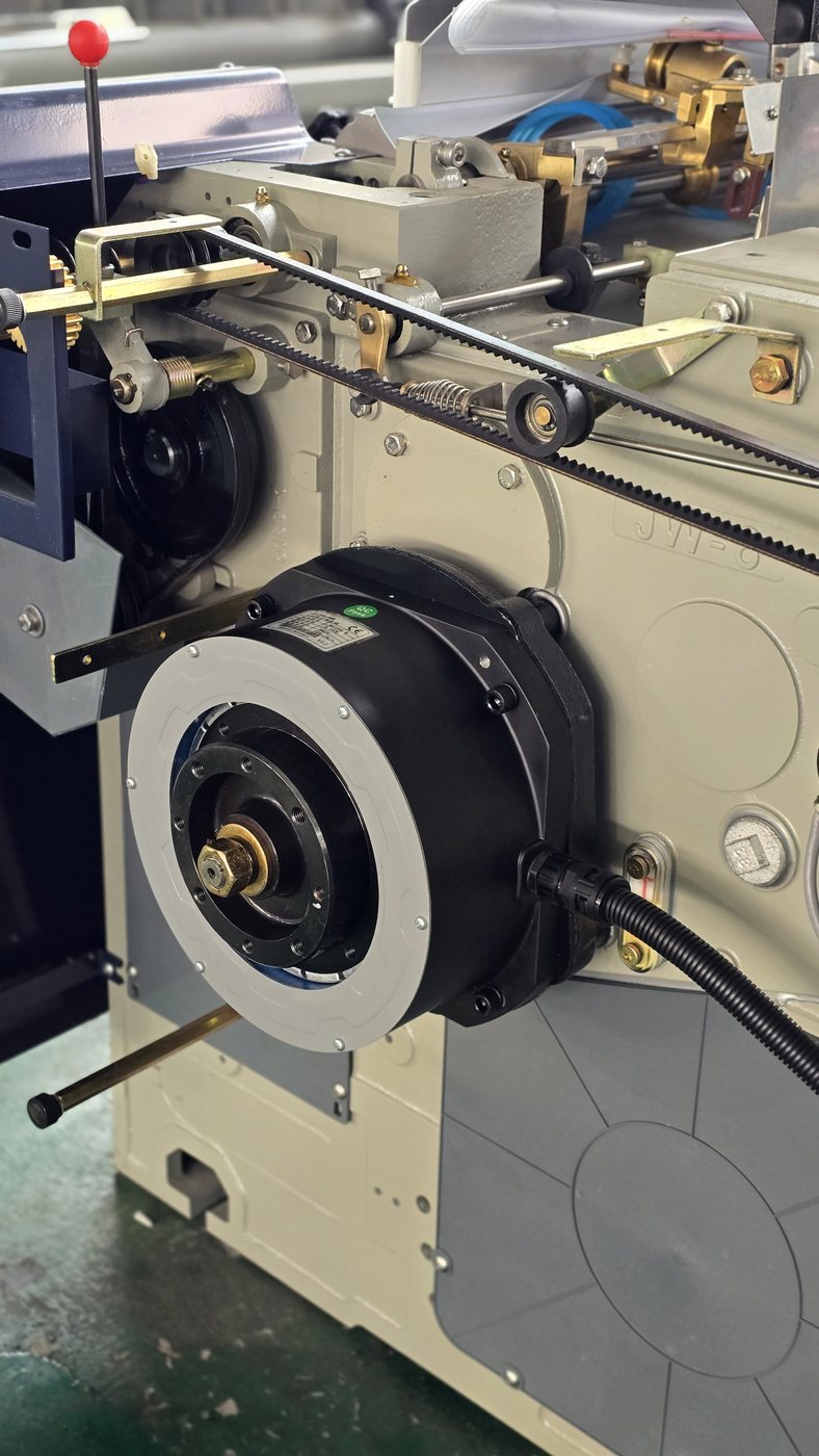 5.5 kW direct-drive main motor (X-Motor) on JTM-508 water jet loom