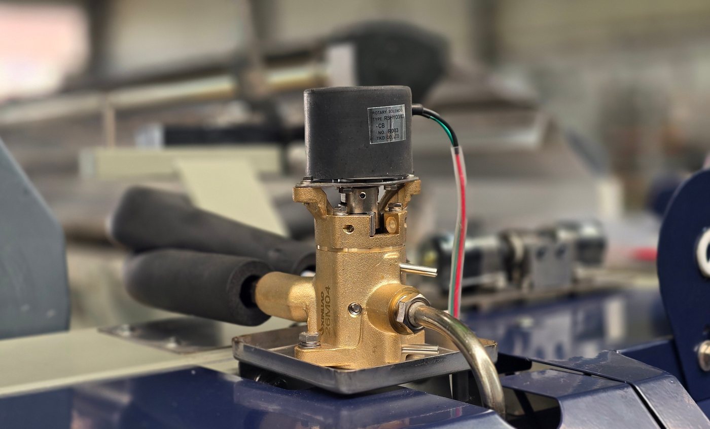 Water-jet solenoid valve on JTM-508 water jet loom